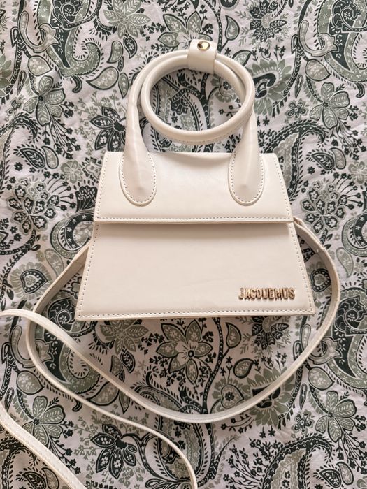 Geanta Jacquemus alba