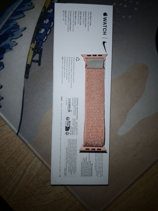Curea Apple Watch 46 material textil