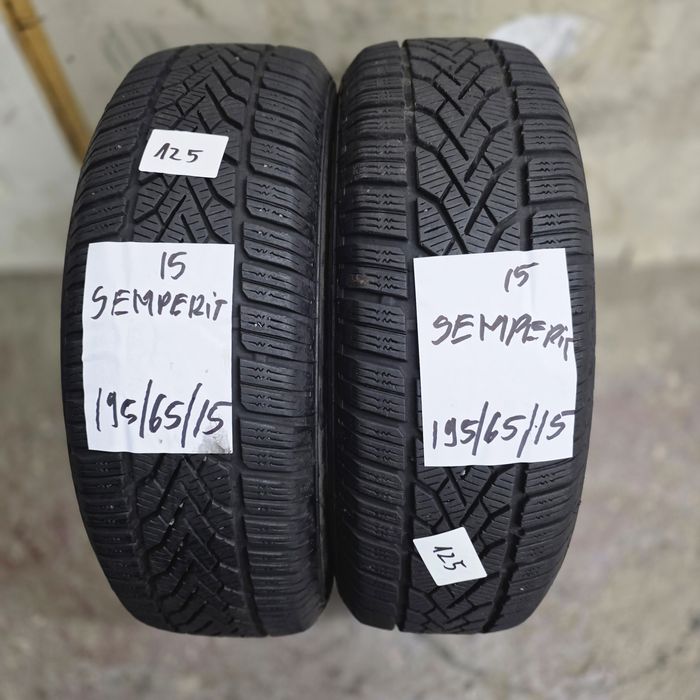 2×195/65/15 M+S .SEMPERIT .Stare excelenta.