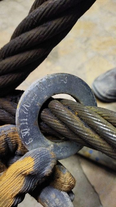 Строп металлический витой 3м д30мм