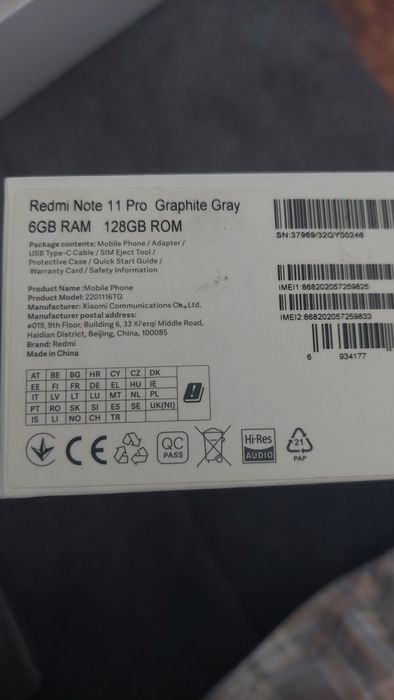 Redmi Note 11 Pro