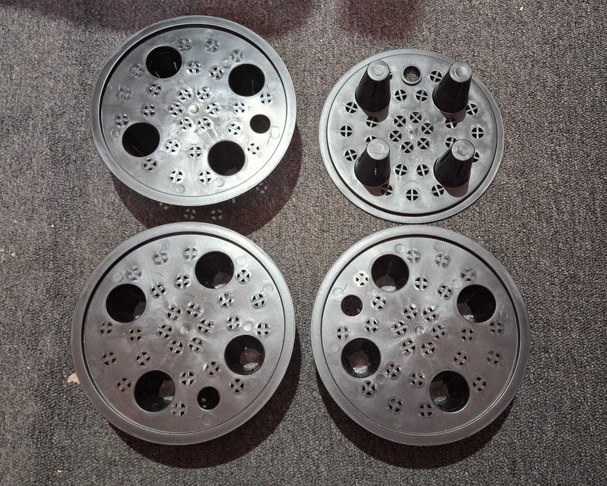 Set 4 ghivece autoirigante T4U, 22 cm, cu indicator, interior/exterior