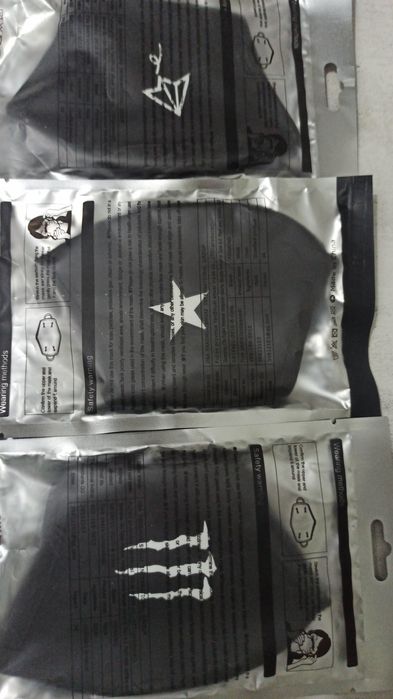 Маска черная, х/б