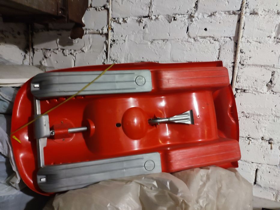 Санки детские с рулём