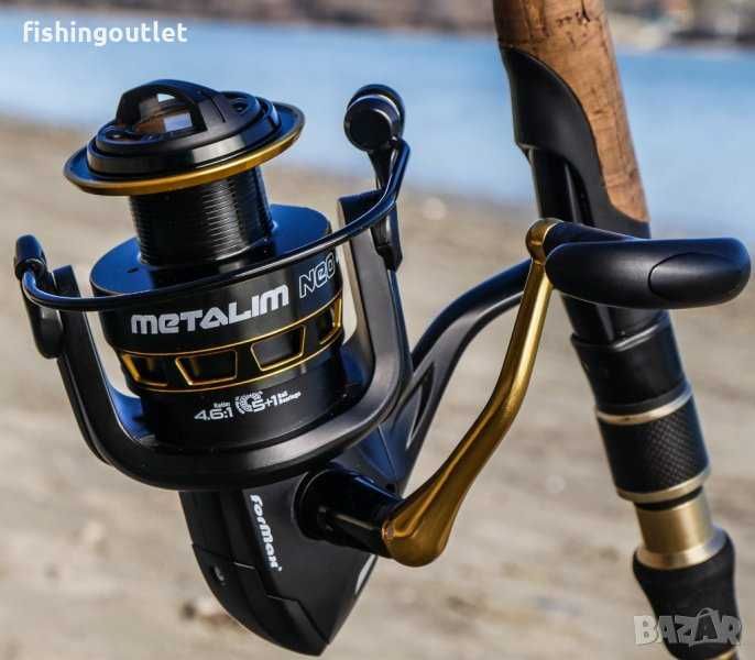 Метална макара за силов спининг и тролинг Formax Metalim Neo,10кг драг
