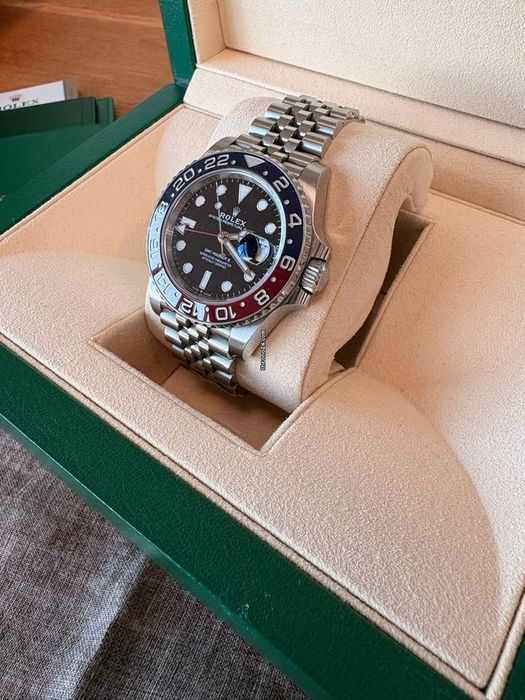 Ceasul automat 40 mm GMT  luxury bedel ceramic,nou,cutie+certificat