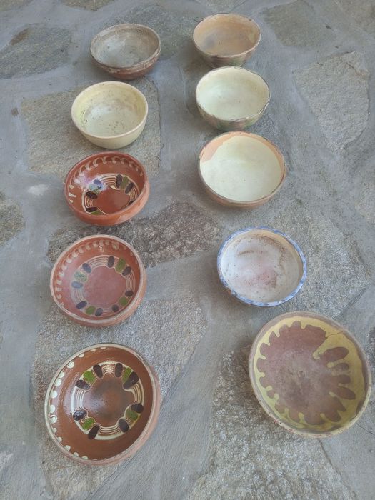 Делва.Гърнета .Керамични купи.Крондир.