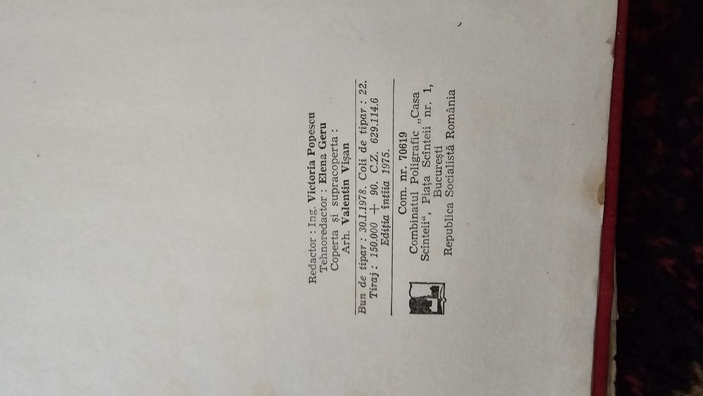 Manual întreținere DACIA 1300