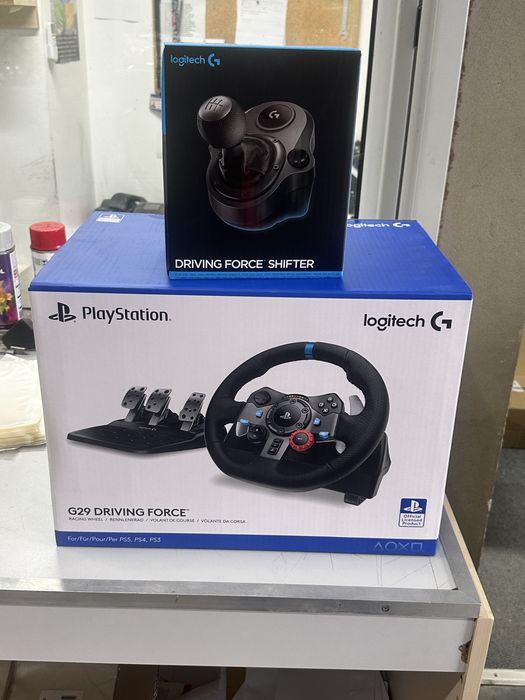 Волан Logitech G29 и скоростен лост 2 години гаранция