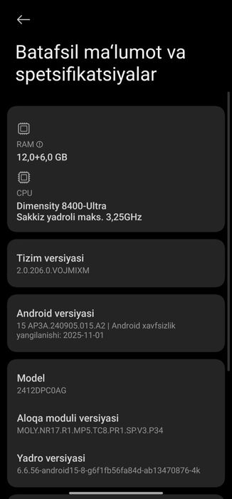 Poco X7 PRO sotiladi