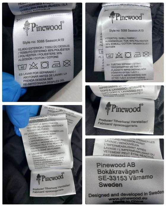 Pantaloni PINEWOOD Finnveden Tighter 5088 munca vânătoare Nr 58 Suedia
