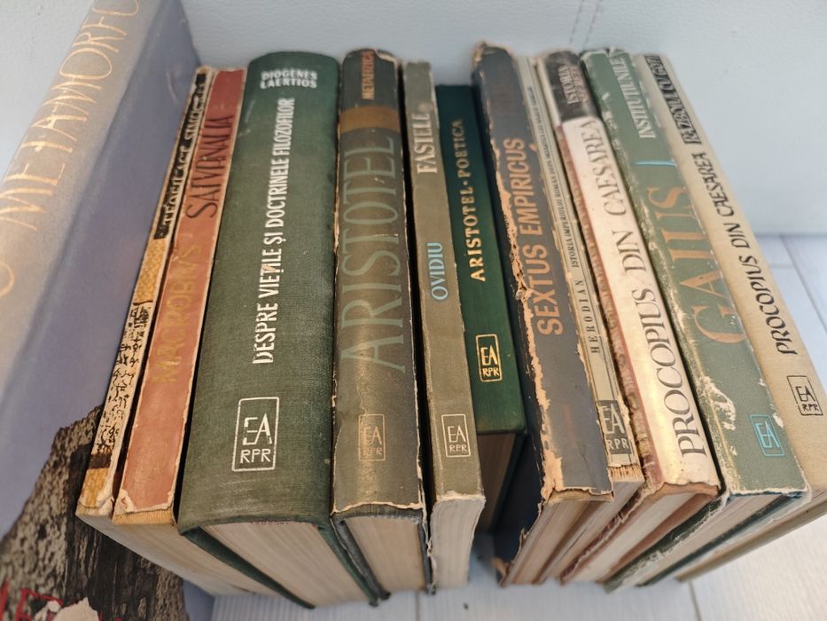 Set Academia Romana, Gaius,Diogene,Procopius,Aristotel,Ovidiu, 12 vol