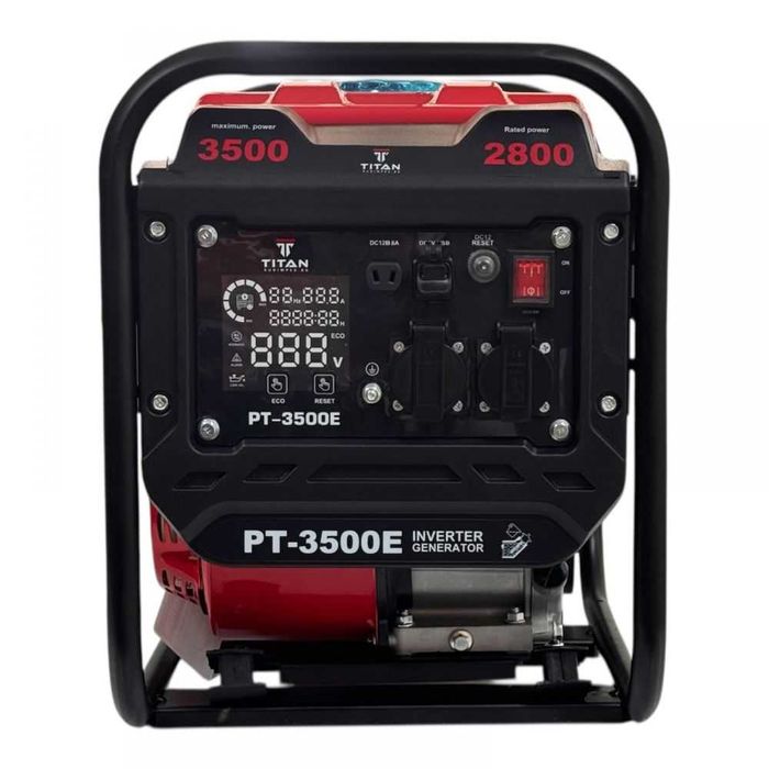 Инверторен бензинов генератор TITAN PT-3500E, 3.5 kW