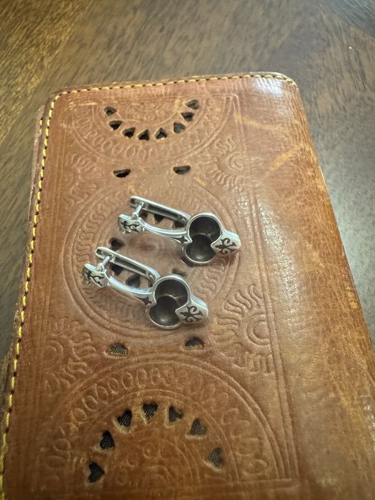 серебро серьги Қобыз