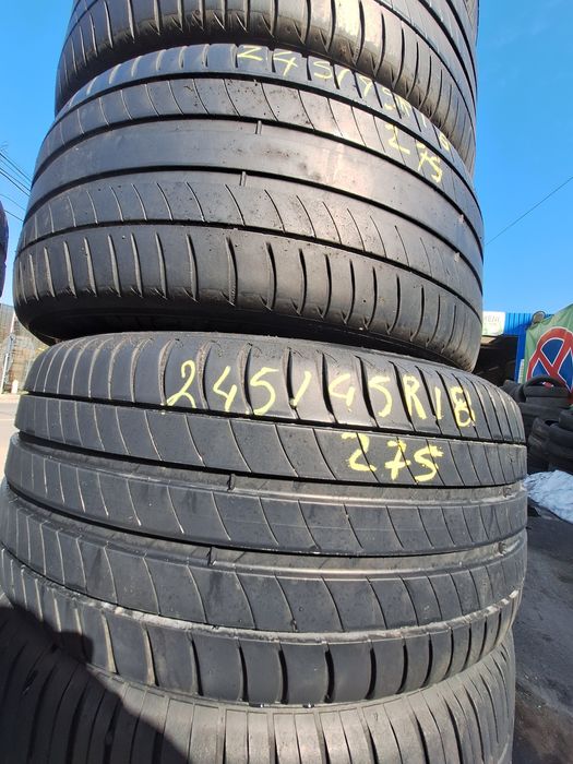 4 anvelope 245/45r18 Michelin rft zp Montaj Gratuit