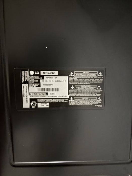 Плазменный телевизор LG 42-дюйма