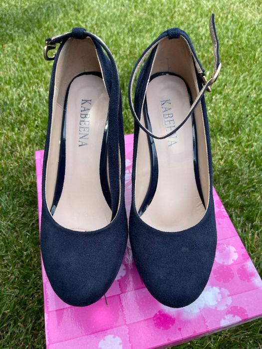 Туфли на удобном каблуке