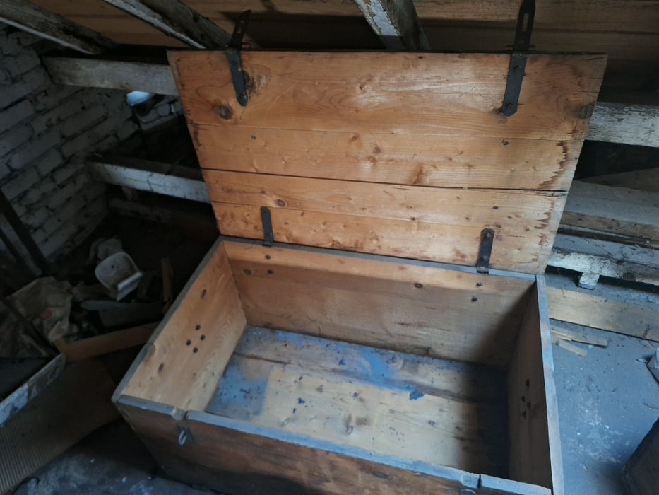 Cufar din lemn masiv/lada zestre