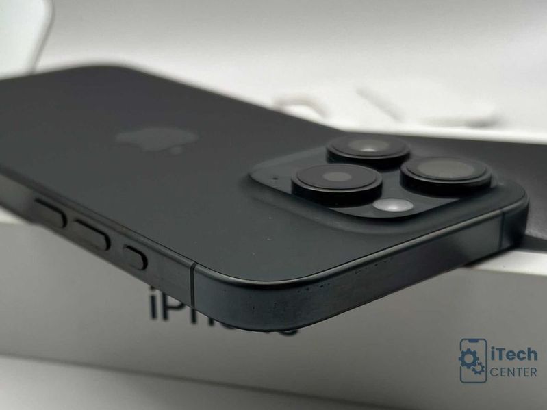 iPhone 15 Pro, 128GB, Black, 100% батерия, КАТО НОВ, ГАРАНЦИЯ!