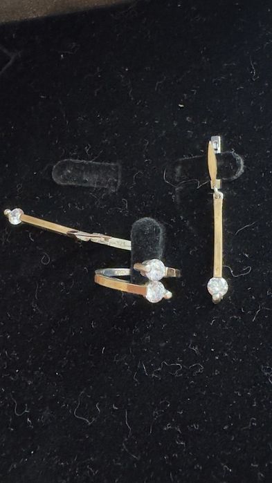 Кушум-  зирак, браслет Tiffany&Co брендидан, комплект зирак ва узук