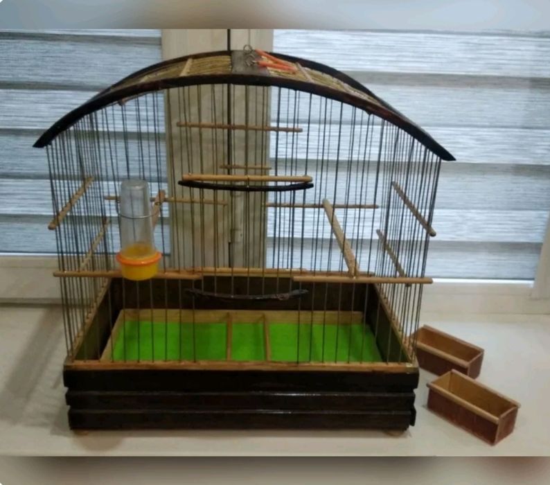 Клетка ручной работы для птиц