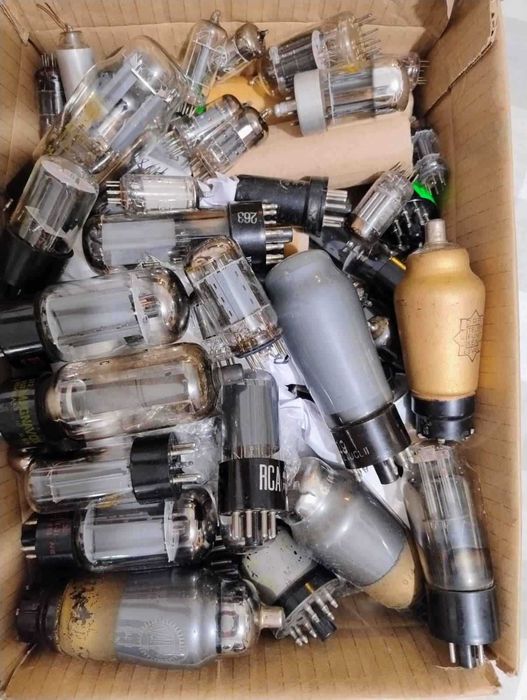Lampi audio/radio NOS: US/UK/EU, RCA Mullard Brimar Sylvania Raytheon Siemens Philips Telefunken, tuburi electronice vintage