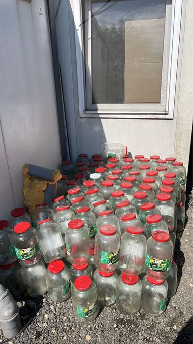 Borcane sticla de 4 litri folosite o singura data