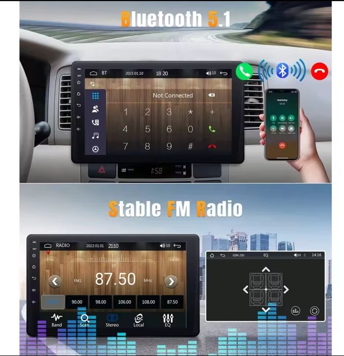 Нова 9” мултимедия с CarPlay и камера