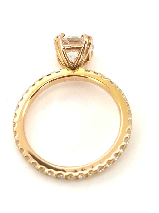 Inel 18k cu diamante naturale 1.85ct