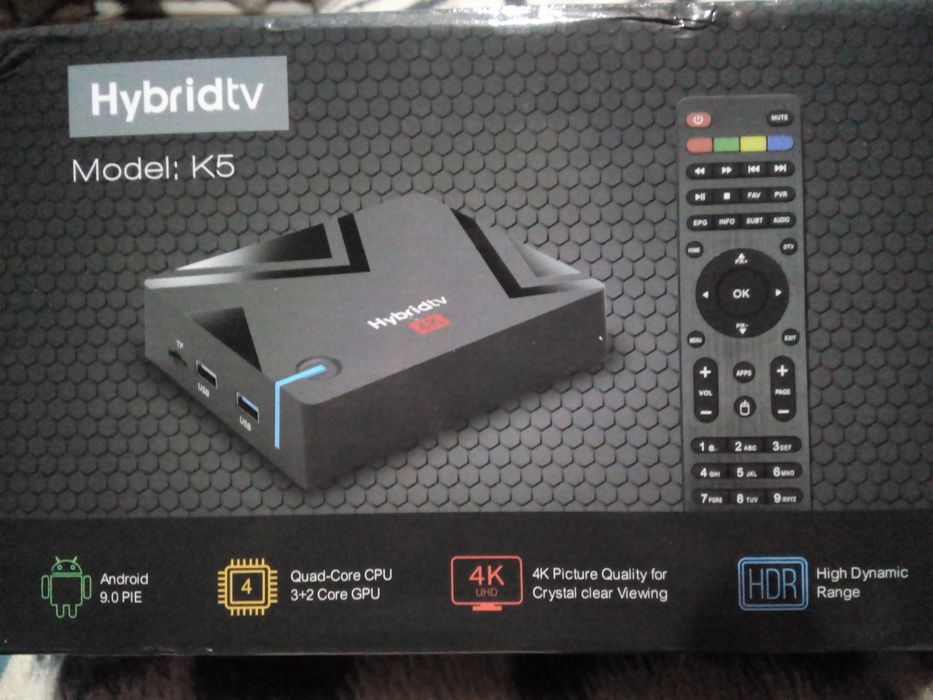 TV Box.Медиаплеер Андройд ТВ.Mecool K5.