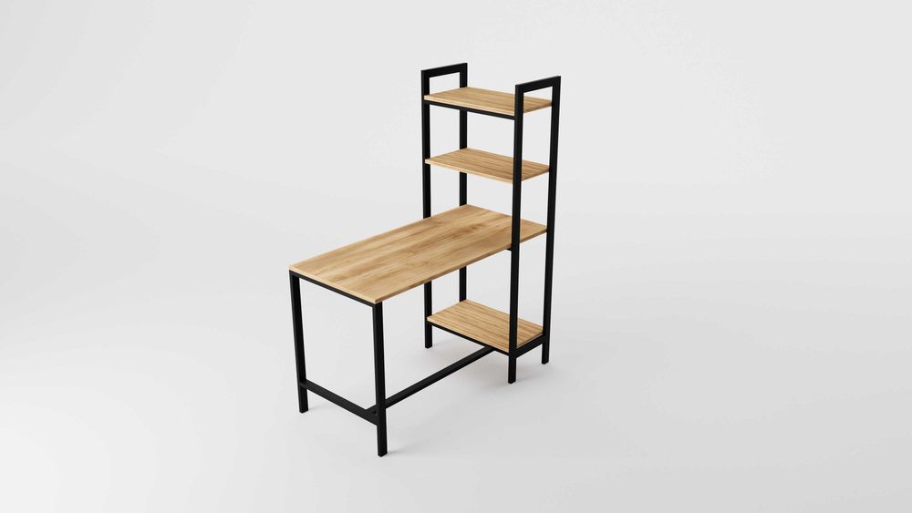 Лофт стол со полками LOFT SHELF от Max Loft