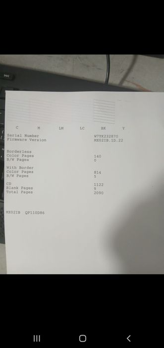 epson l805 xolati yangi 2000 dona pechat qilgan