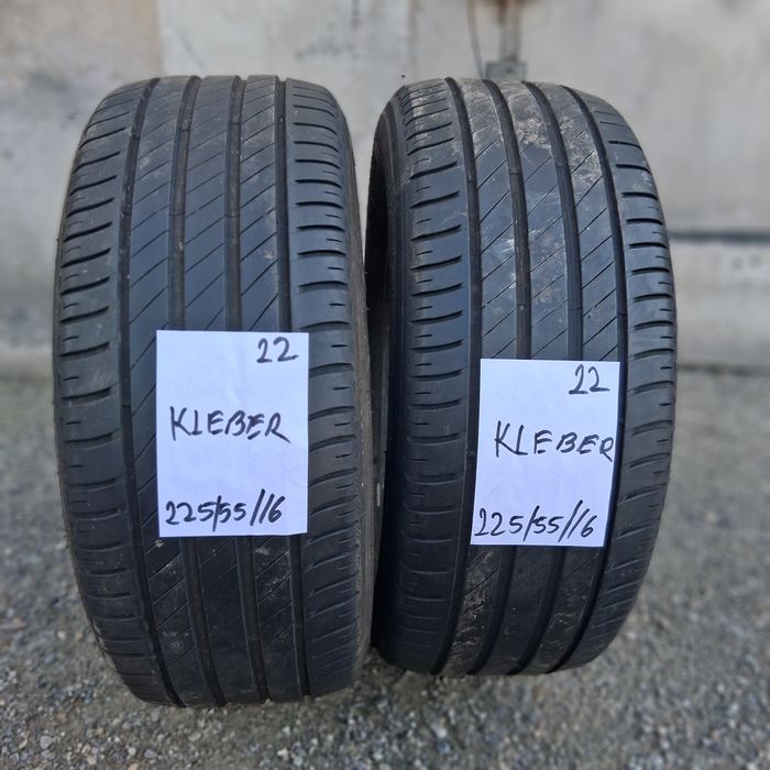 2×225/55/16VARA.KLEBER 2022.Stare excelenta.