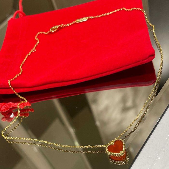 Van Cleef & Arpels VCA Sweet Alhambra Heart Дамско Колие