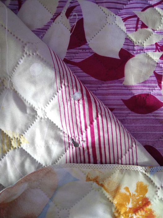 Двулицево шалте- четири броя- използвано.