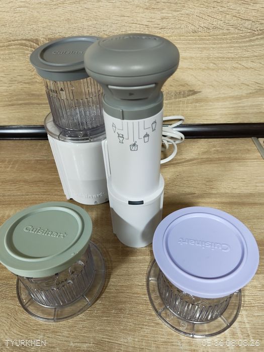 Машина за сладолед Cuisinart Freeze Wand ICEFD10E, 250W, 240 мл, 5 програми, Без BPA, Тиха работа