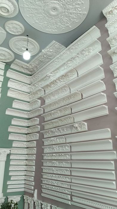 Лебка тияага гепис фасатний калона карниз махсулотлари