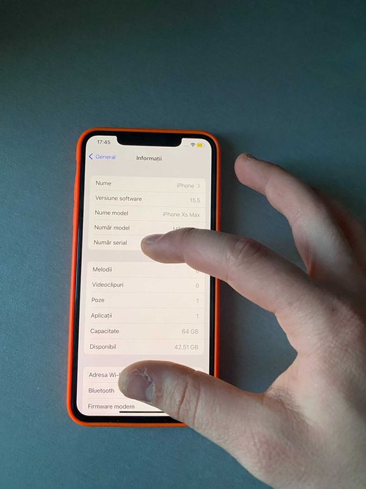 iPhone Xs Max -64 GB/gold -face ID bun /84% bat  fullbox !