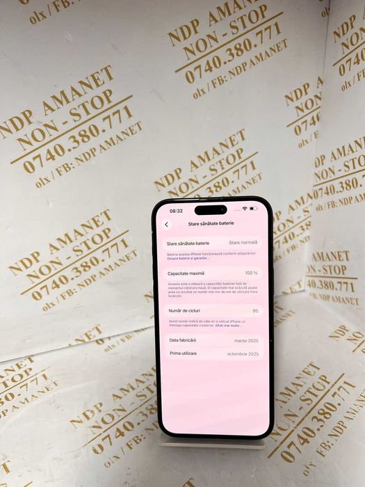 NDP Amanet Calea Mosilor 298   IPHONE 16 PLUS (49407)