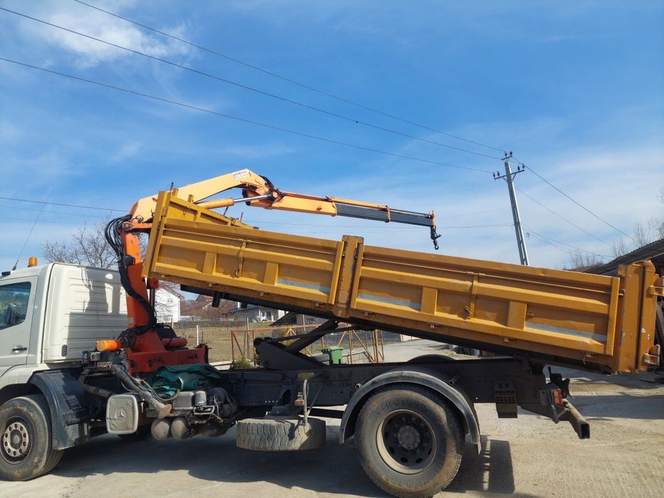 Vind autobasculanta cu macara