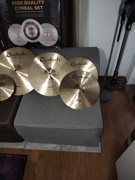 Set cinele Turkish Clasic +Stativ Sonor .