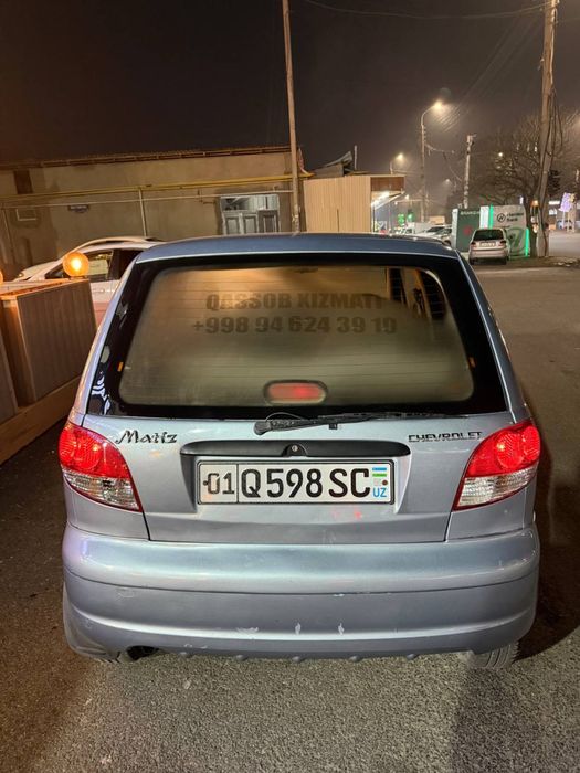 Matiz 2013 Aftmat pirapani bor