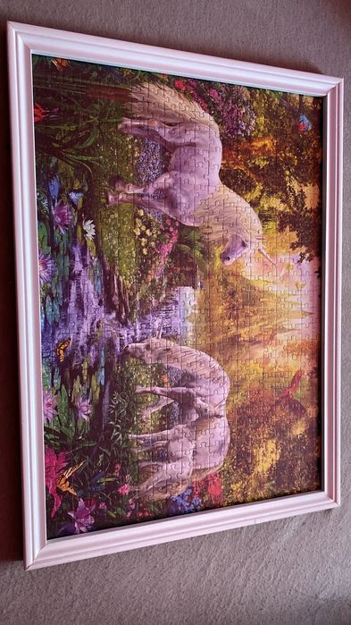 Tablou puzzle unicorni