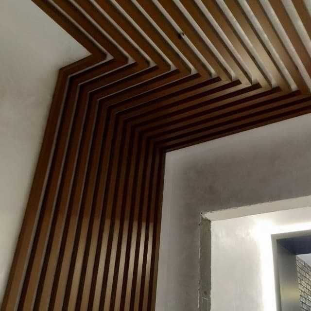 Reykali, grilyato, kassetali potoloklar (Реечные, грильято, кассетные)