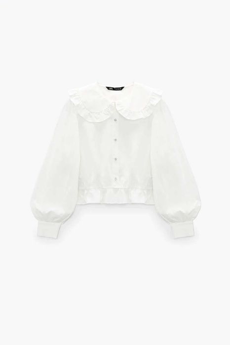 Риза с камъчета Zara, S