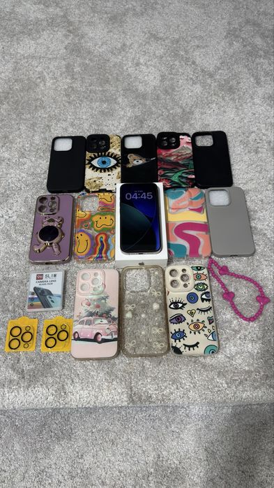 Iphone 15 Pro  128Gb  Natural Titannium Impecabil 10/10 13 huse cadou