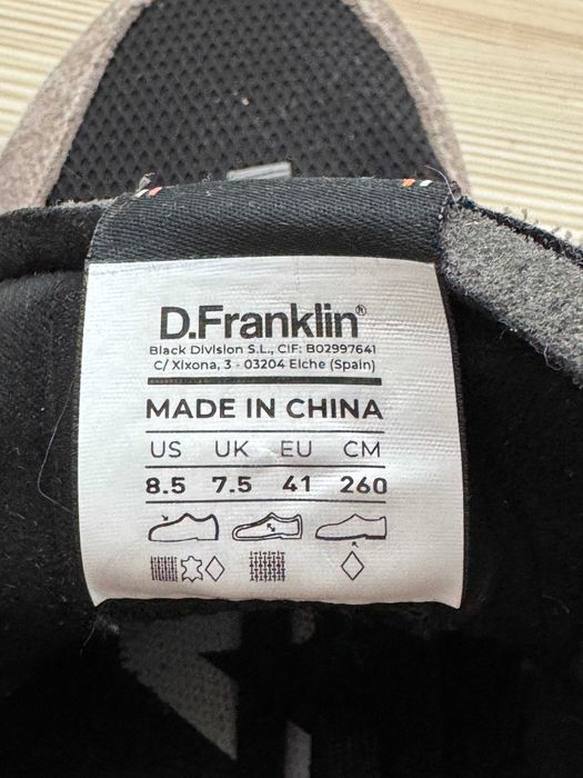 Маратонки D.Franklin Vibla Black / номер 41