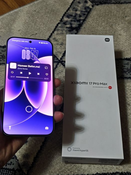 Xiaomi 17 Pro Max 16/TB Русификация