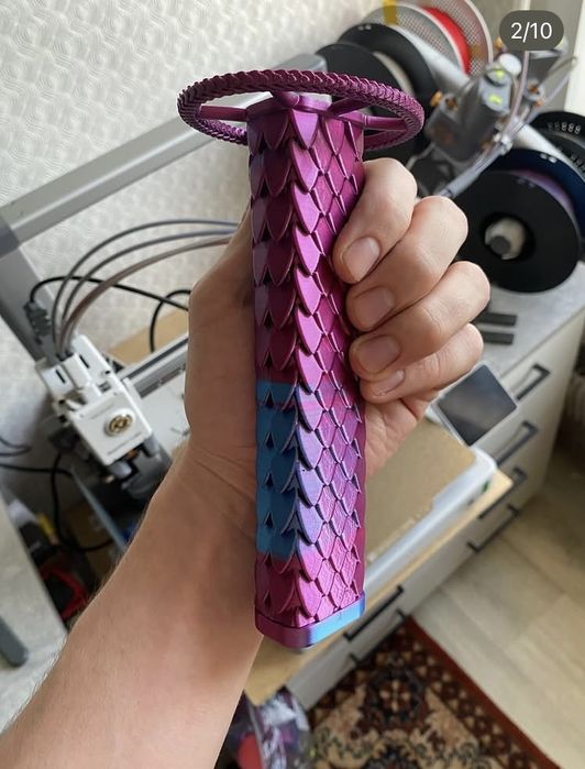 3d катана двуцветная