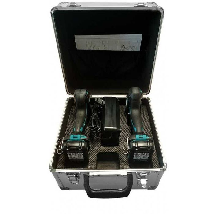 Комплект Makita CLX224X винтоверт DF333D, ударен винтоверт TD110D